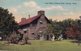Log Cabin Palmer Park Detroit Michigan MI Postcard D28 - £2.39 GBP