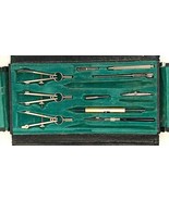 VTG Siebennaar Germany Drafting Set Cased Drawing Instruments - Incomplete - $44.78 CAD