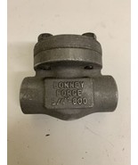 BONNEY FORGE HL41+SL 3/4&quot; 800 A105N Piston Check Valve Thread End Bellow... - $70.01