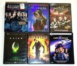 Battlestar Galactica: Razor, Riddick, Alien, Aeon Flux &amp; Starship Troopers DVD - £11.47 GBP