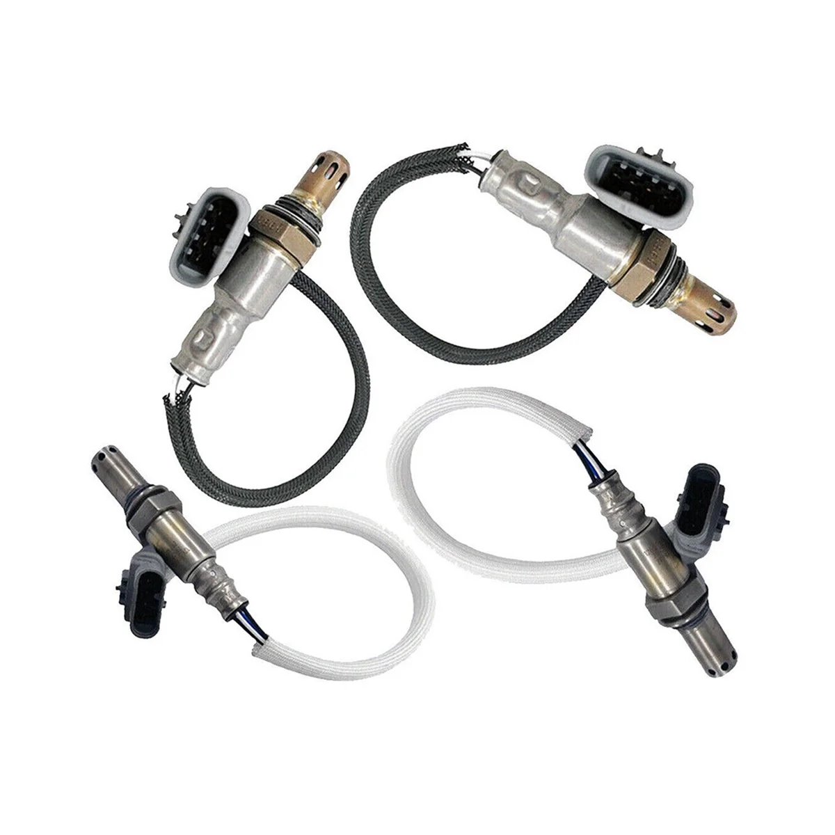 4PCS Oxygen O2 Sensor 234-4940 234-4974 for 2014-2019 GMC Sierra 1500 &amp; Chevy Si - £126.44 GBP