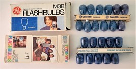 Vintage Sylvania & GE Blue Dot Flashbulbs M3B (22 Bulbs) - $14.03