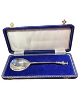 Exquisite Vintage Apostle Spoon: Sterling Silver, London 1975 - $147.00