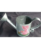 Cute Collectible Small Size Galvanized Steel Watering Can – Hand Painted... - $558.87 MXN