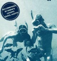 Vtg Pubblicità Brochure 1980s Hawaii Hanauma Bay Waikiki Snorkeling &amp; Fun Bus - £15.45 GBP