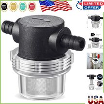 Transparent In-Line Strainer for Water Pumps - Easy Maintenance and Clea... - $315.07 MXN