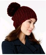 BCB Generation Everyday Knit Beanie w/ Pom-pom In Brulee One Size  - $18.99