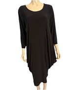 Nina Leonard Women's Knit 3/4 Sleeve Dress Black XL - $26.60 CAD Nina Leonard Women's Knit 3/4 Sleeve Dress Black XL - $26.60 CAD