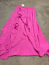Halara Breezeful High Waisted Asymmetric Ruffle Skirt small Flowy hot pink NWT - £21.83 GBP