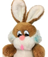 Daekor Vintage Pot Belly Bunny Rabbit Plush Stuffed Animal Brown 1979 Fu... - $34.28 CAD