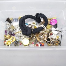 1 lb. Crafting Jewelry Lot, Parts, Harvest, Repurpose, Recycle, Craft Great Gift - £15.20 GBP