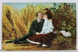 Victorian Couple Romance A Little Gun in the Hay to Minneapolis MN Postcard G13 - £5.35 GBP