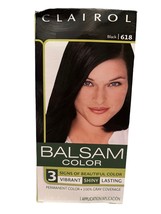 Clairol Balsam Permanent Hair Color Balsam Black 618 - £7.89 GBP