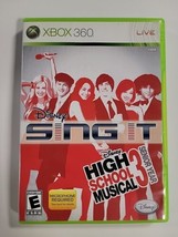 Sing It High School Musical 3 Senior Year Xbox 360, Complete: CD, Manual, Case - £9.80 GBP