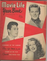 ORIGINAL Vintage 1951 Movie Life Yearbook Rita Hayworth Tony Curtis - £39.46 GBP