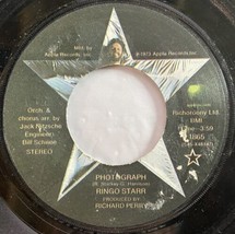 Three (3) 45 rpm Ringo Starr Vinyl Singles all on Apple Records 1973-1974 - £6.78 GBP