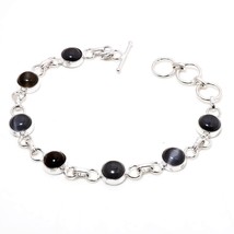 Monalisa Round Shape Gemstone Handmade Fashion Bracelet Jewelry 7-8&quot; SA ... - £4.71 GBP