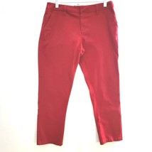 Volcom X Georgia May Jagger Womens Casual Pants Size 7 Red - £12.21 GBP