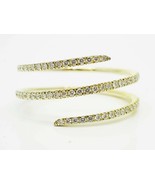 Bony Levy Designer 0.28ctw Diamond Coil Ring 18k Gold Size 8.5 - £1,297.48 GBP