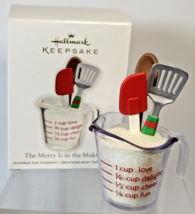 Hallmark Keepsake Ornament The Merry Is In The Making 2012 Baking Cooking - $16.82