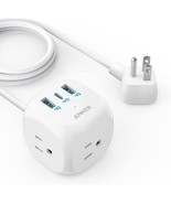 Anker 20W USB C Power Strip, 321 Power Strip with 3 Outlets and USB C Ch... - £24.03 GBP