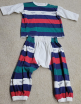 Vintage 90s Baby Guess 2 Piece T shirt and Pants Set Baby Size 24 Months - $35.22