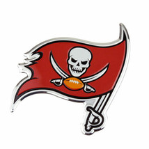 Tampa Bay Buccaneers Metal Die Cut Auto Emblem Decal Sticker NFL - £6.00 GBP