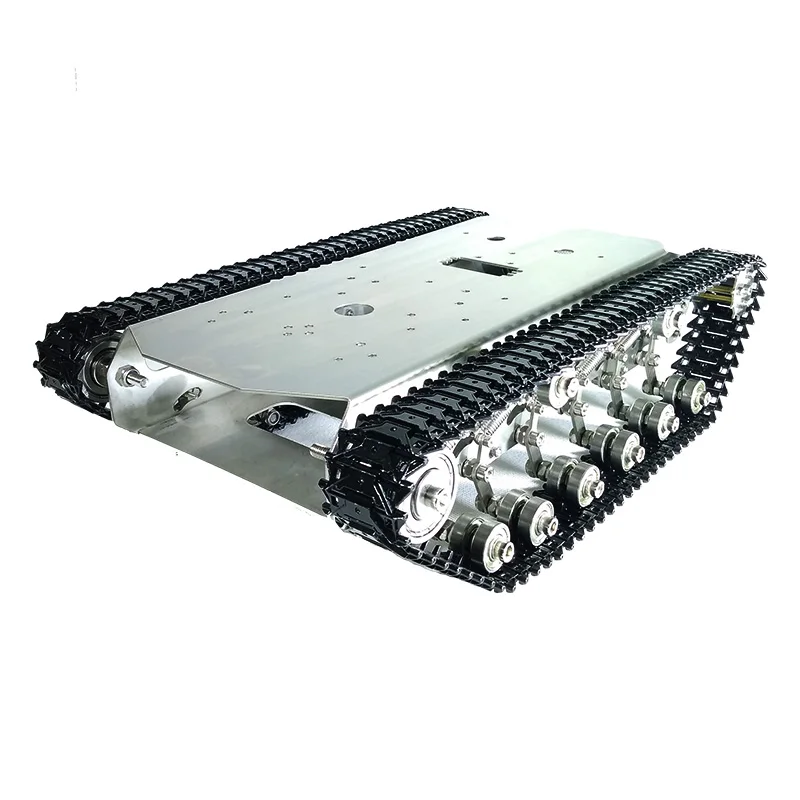Big Load T750 RC Tank Tracked Chassis All Metal Crawler Tank for Robot Car Shock - £359.81 GBP