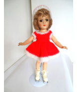 Vintage 1940&#39;s Mary Hoyer 14&quot; Composition Doll in Skating Outfit - £114.90 GBP