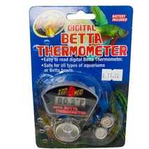 Zoo Med Digital Betta Thermometer for Aquariums Or Betta Bowls - £3.93 GBP