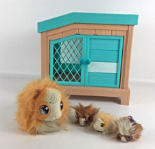 Little Live Pets Mama Guinea Pig Hutch House Playset Surprise Plush Babies Toy - £46.94 GBP
