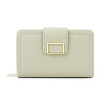 Multi-Functional Solid Color Pu Women&#39;s Wallet Short  Clutch Wallet - £23.98 GBP