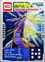 Bandai Digimon S1 D-CYBER Card Sticker Gigaseadramon - £28.06 GBP