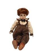 Coca Cola Boy Danny Porcelain Heirloom Doll Limited Edition By The Frank... - $444.19 MXN