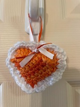 Crocheted Heart Sachet - comes in 10 scents - £2.65 GBP