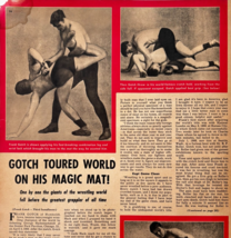1951 Frank Gotch Heavyweight Wrestling Champion Iowa Article Hackenschmi... - $24.99
