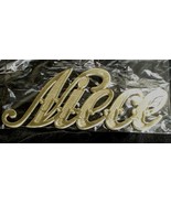 BRAND NEW 10 Pack Gummed, Foil Embossed NEICE Decals BRAND NEW - £3.08 GBP