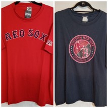 Boston Red Sox 2-Shirts David Ortiz #34 and Y2K 2004 Men&#39;s XL - $11.30