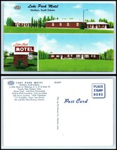 South Dakota Postcard - Madison, Lake Park Motel R12 - £4.42 GBP