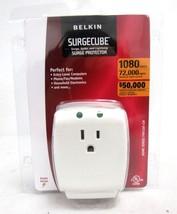 Belkin BRAND NEW F9H100-CW SurgeCube 1080 Joule 120V Surge Protector 50-1 - £26.74 GBP