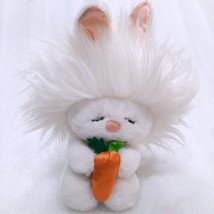 Dakin Frou Frou Plush White bunny rabbit carrot Nature Fun Farm stuffed ... - $29.00