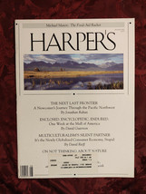 HARPERs Magazine August 1993 Larry Woiwode Amy Hempel Charles Simic - £9.19 GBP