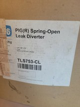 PIG TLS753-CL Spring-Open Leak Diverter, Clear, Oval - £141.23 GBP