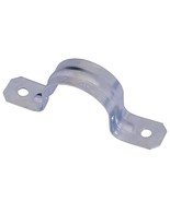 1.5&quot; TWO HOLE Conduit STRAP EMT electrical 1 1/2&quot; Steel Metal Strap clam... - $9.89