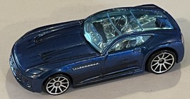 Hot Wheels Chrysler Firepower Concept First Editions, Blue - 2005 - Loose - $3.50