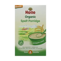 Holle Organic From 6 Months Spelt Porridge 250 g (Pack of 3)  - £23.26 GBP