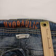 Hydraulic RN#99678 Women's Blue Denim Cropped Jeans Size 15/16 (36×22) image 5