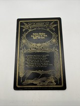 Victorian Funeral Death Card GATTON MEDLEY Died 1914  AGED 73 YRS - $18.23