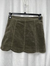 Altar&#39;d State Women&#39;s Skirt Olive Green Corduroy Size Small NWT - £18.15 GBP