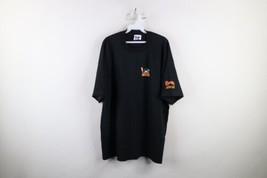 Vintage 90s Mens XL Spell Out Kahlua Rum Cola Short Sleeve T-Shirt Black... - £34.87 GBP